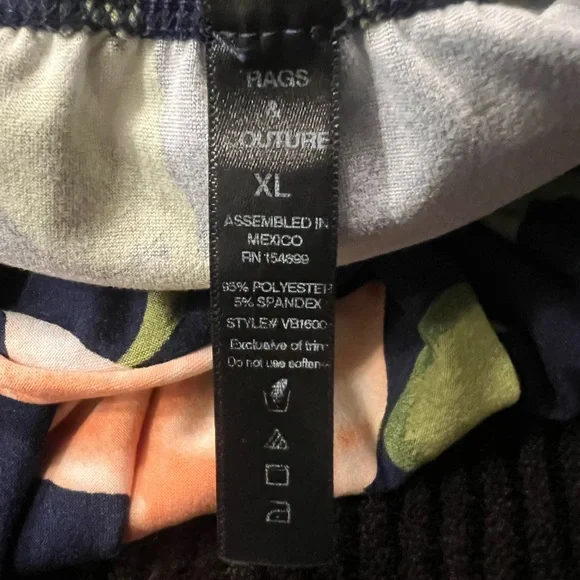 Floral Strapless Dress - Picture 5 of 6